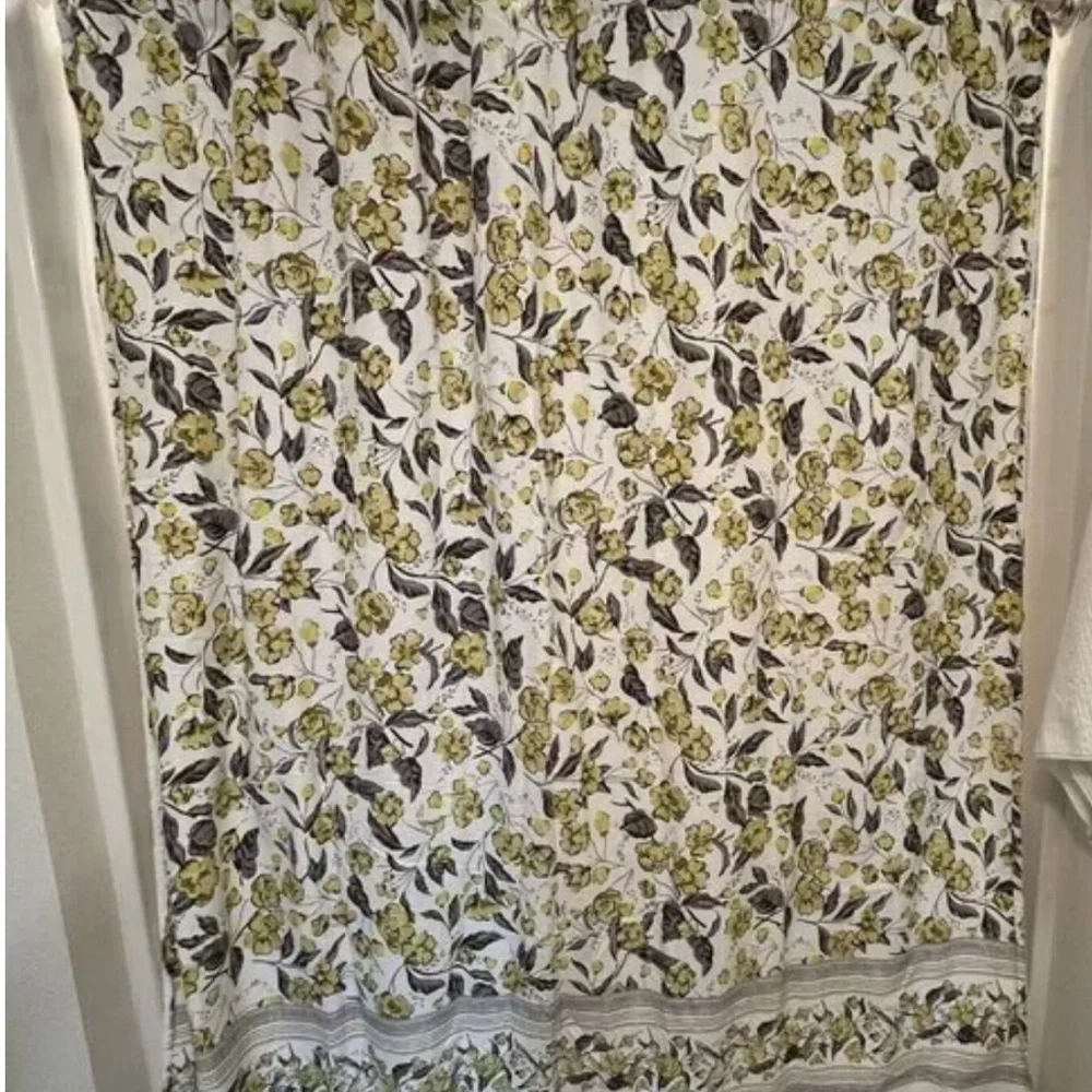 Vera Bradley Hummingbird Blooms Shower Curtain